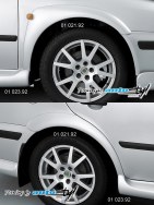 Auto tuning: Wide fender trims - for paint*